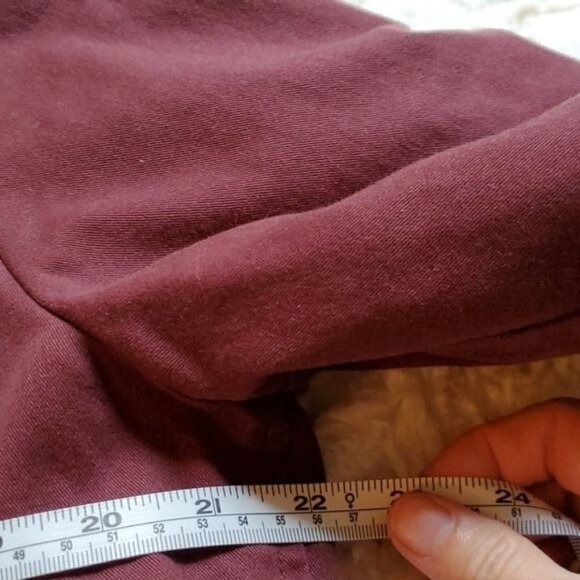 Woolrich Lined Purple Long Sleeve Casual Button Down Sz L Shacket - Picture 6 of 7